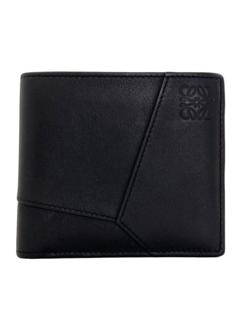 Loewe Puzzle Bifold Coin Wallet Leather